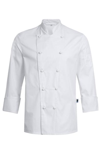 Kochjacke mit Stoffknöpfen RF