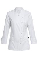 Damen-Kochjacke mit Stoffknöpfen RF