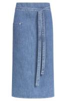 Bistro-Schürze denim 100x80 cm