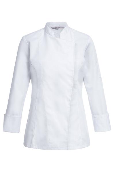 Damen-Kochjacke mit verdeckten Druckknöpfen RF