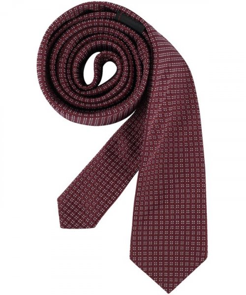 Krawatte Slimline, Farbe: bordeaux, Größe: one