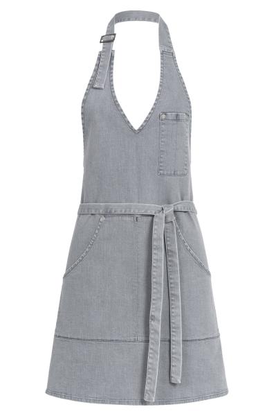 Damen-Latzschürze denim 70x65 cm