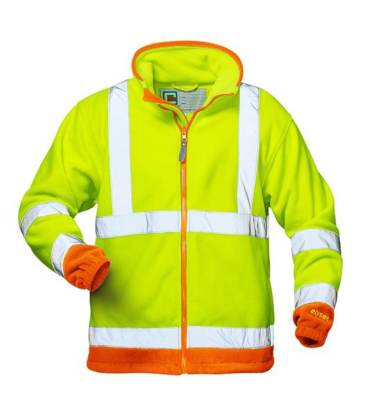 *LEO* WARNSCHUTZFLEECEJACKE