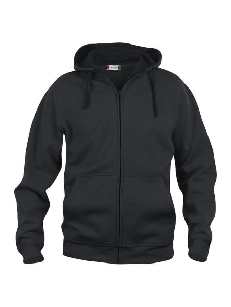 Basic Hoody Full Zip Herren