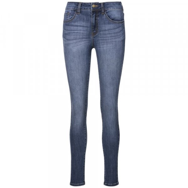 606 - 5 Pocket Damen-Jeans, blue-denim-washed