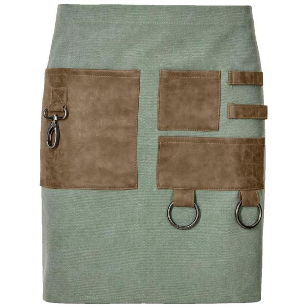 156 - Vorbinder Canvas, mit Taschen und Karabiner, B 80 x L45 cm