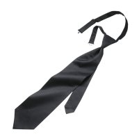 9137020 - Krawatte mit Knoten BASIC Fb. schwarz