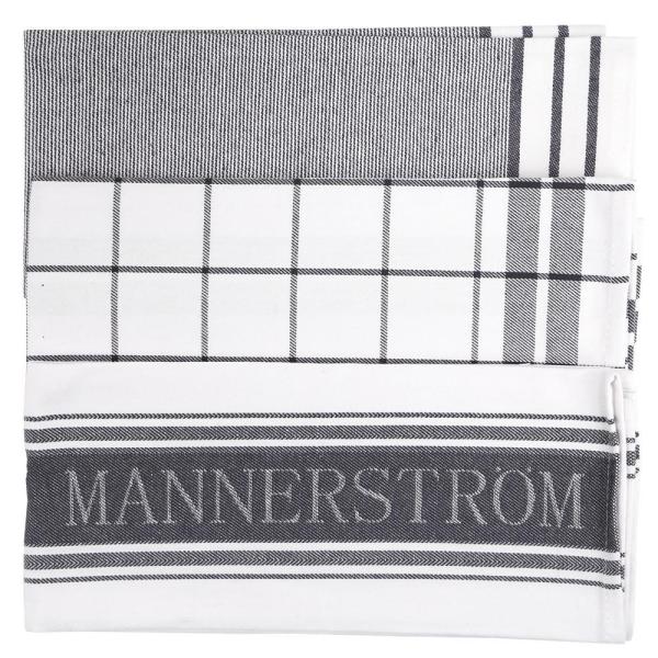 1473217 - Geschirrtuch 3er-Set, Fb. silbergrau B 45 cm x L 70 cm / 1 VE = 3 Stück