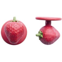 0628040 - Motivknöpfe "Erdbeere" Premium...