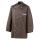 210 - Kochjacke langarm, Fb. braun, Paspel sand