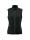 Sideflip lady fleece vest Black