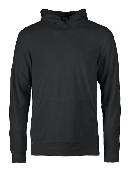Switch fleece hoodie Black