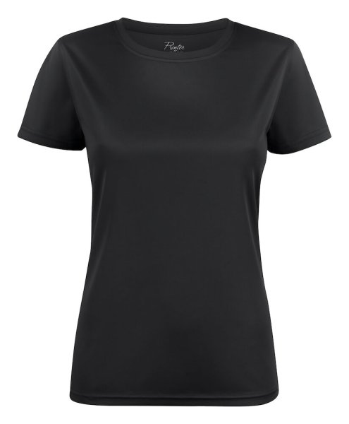 Run active Lady T-shirt Black