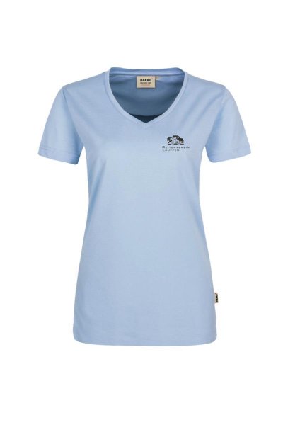 T-Shirt Damen RVL Eisblau S