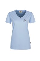 T-Shirt Damen RVL Eisblau L