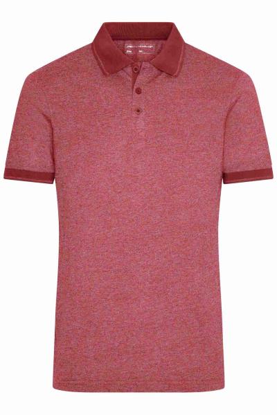 Mens Heather Polo