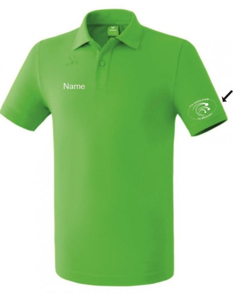 Teamsport Poloshirt Grün Herren