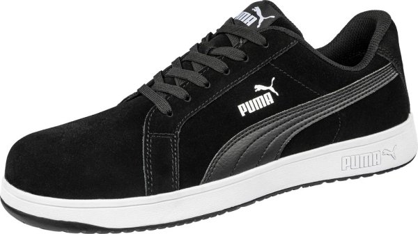 ICONIC SUEDE BLACK LOW S1PL ESD FO HRO SR