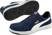 ICONIC SUEDE NAVY LOW S1PL ESD FO HRO SR