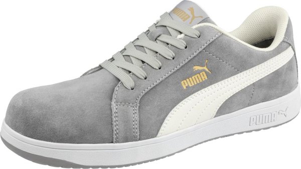 ICONIC SUEDE GREY LOW S1PL ESD FO HRO SR