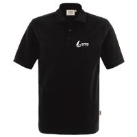 Polo Herren Schwarz L