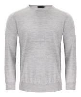 Merino U-neck Lt Greym