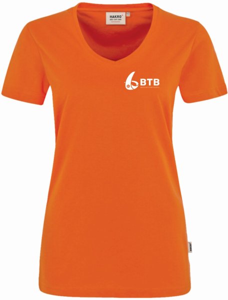 T-Shirt Damen Orange XS