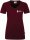 T-Shirt Damen Weinrot S