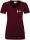 T-Shirt Damen Weinrot 5XL