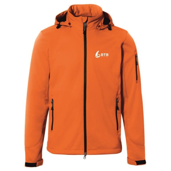 Softshell-Jacke Herren Orange