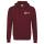 Hoodie Unisex Weinrot M