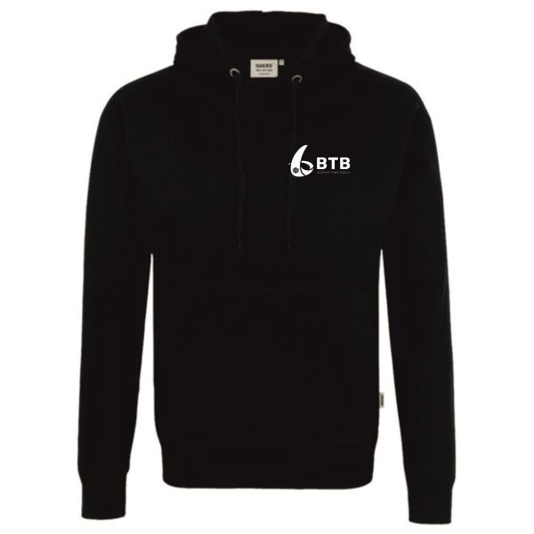 Hoodie Unisex Schwarz M