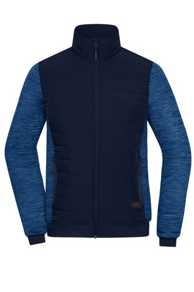 Ladies Padded Hybrid Jacket