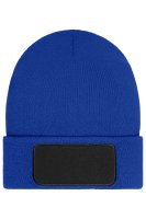 Beanie with Patch (10cm x 5 cm) - Thinsulate