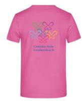 T-Shirt Pink Kinder XXL - 158/164