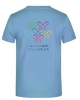 T-Shirt Hellblau Kinder XL - 146/152