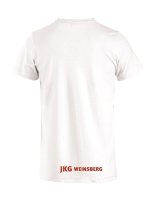 T-Shirt Weiß Unisex XS