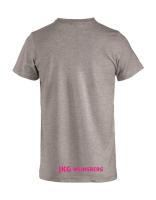 T-Shirt Grau-meliert Unisex XS