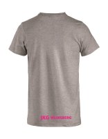 T-Shirt Grau-meliert Unisex S