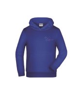 Hoodie Royal Kinder M - 122/128