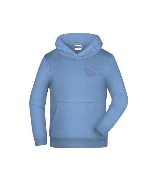 Hoodie Hellblau Kinder S - 110/116