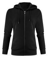 Westwood Woman Zip Hoodie Black