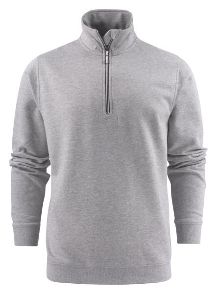 RounderRSX ½ zip Grey melange