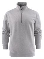 RounderRSX ½ zip Grey melange
