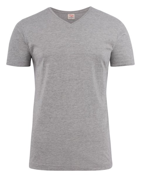 Heavy V T-shirt Grey melange