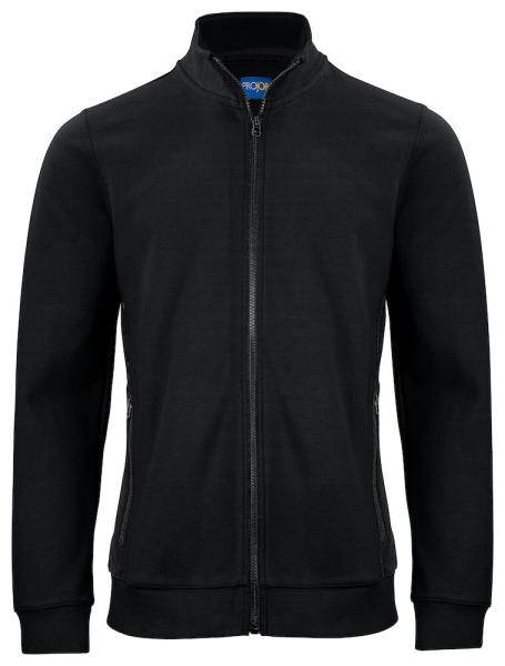 2129 Sweatshirt FulZip Black