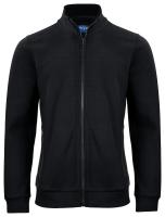 2129 Sweatshirt FulZip Black