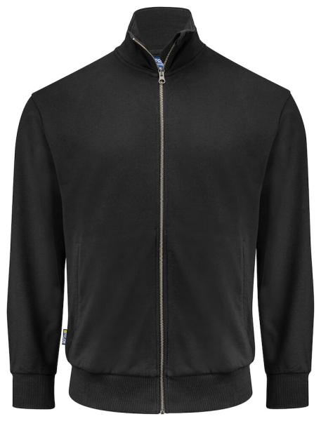 2134 Sweatshirt fulzip Black