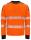 6108 Sweatshirt Roundneck ORANGE/BLACK