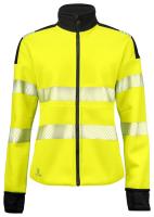 6111 Sweatshirt fulzip W Yellow/Black